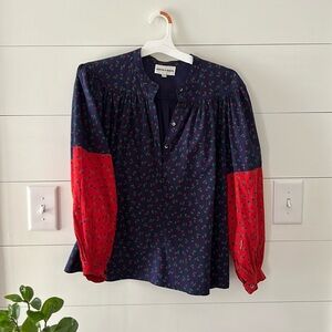 Anton Batik top XS NWOT and never worn